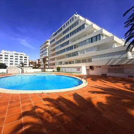 En Roses: Terraza, Piscina, 6 Pers. - Es-204-74 Apartmán Roses